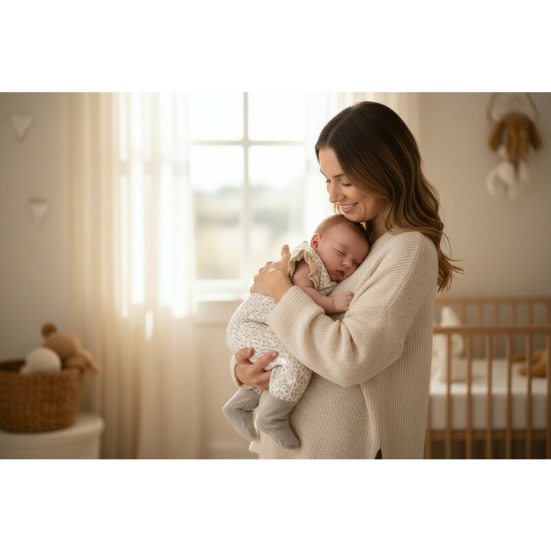 Sac de dormit, MimiNu, Premium, Cu picioruse, De iarna, Din bumbac certificat Oeko Tex Standard 100, Cu dantela si volan, 90 cm, S, Meadow