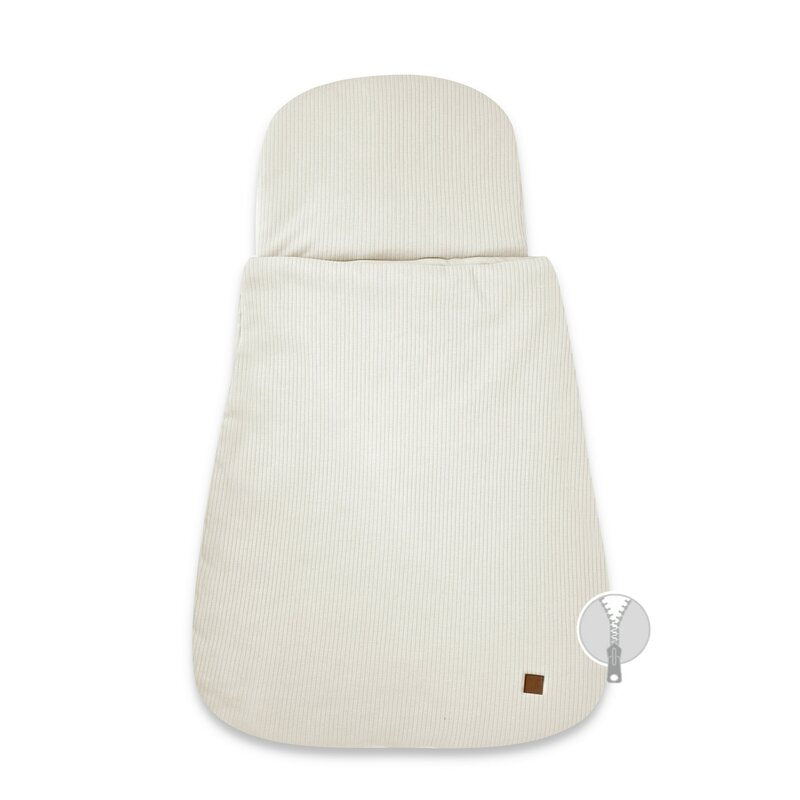 Sac de dormit multifuncțional MimiNu Soft Beige, 80x48 cm, 2 TOG