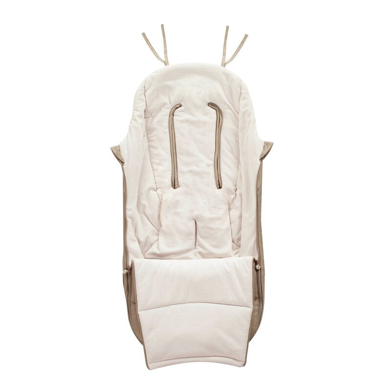 Sac de iarna, Jane, Dart, Pentru carucior, Universal, 13 x 45 x 93 cm, Material exterior hidrofug, Coal