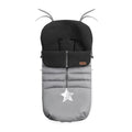 Sac de iarna, Jane, Nest, Pentru carucior, Universal, 95 x 46 cm, Material interior din fleece, Shadow