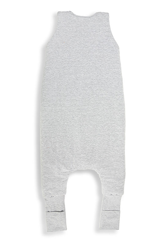 Sac de dormit reversibil cu picioare Sleepee 1-2 ani Gri Melange - detaliu 2