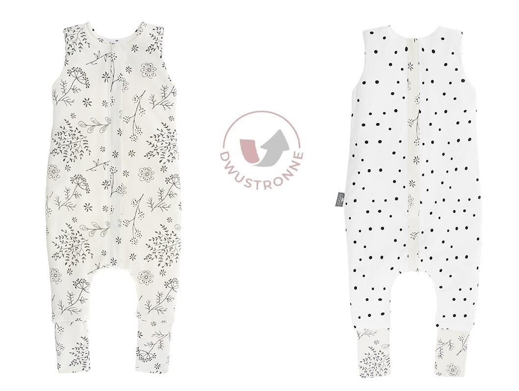 Sac Bumbac de dormit cu 2 fete cu picioare 2,5 TOG Sleepee