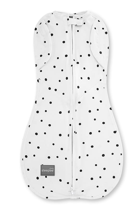 Saculet Swaddle infasat Bebe Bumbac + Caciulita - Second Step