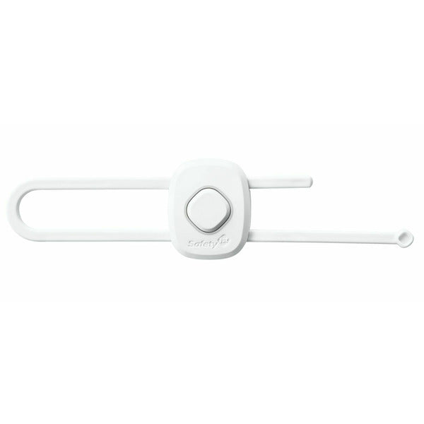 Incuietoare Dulap Culisanta Safety 1st Outsmart Protectie Copii Alba