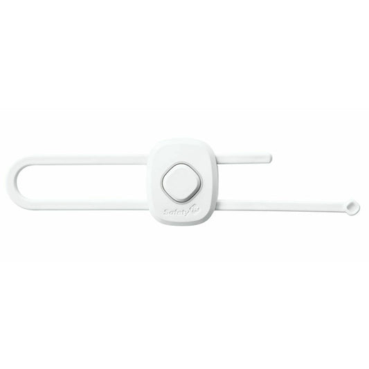 Incuietoare Dulap Culisanta Safety 1st Outsmart Protectie Copii Alba