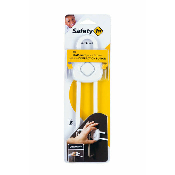 Incuietoare Dulap Culisanta Safety 1st Outsmart Protectie Copii Alba