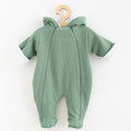 Salopeta de iarna New Baby Frosty 56, Menta – salopeta cu glugă