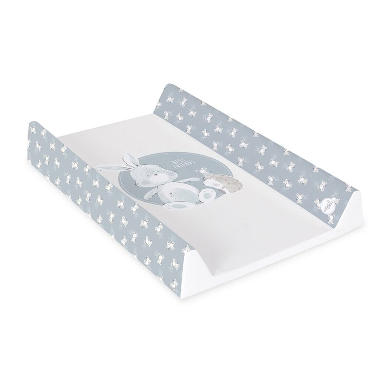 Saltea de infasat, Ceba Baby, Basic, 50x70 cm, Atasabila la patut, Fara BPA, 0 luni+, Friends