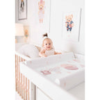 Saltea de infasat, Ceba Baby, Basic, 50x70 cm, Atasabila la patut, Fara BPA, 0 luni+, Mouse
