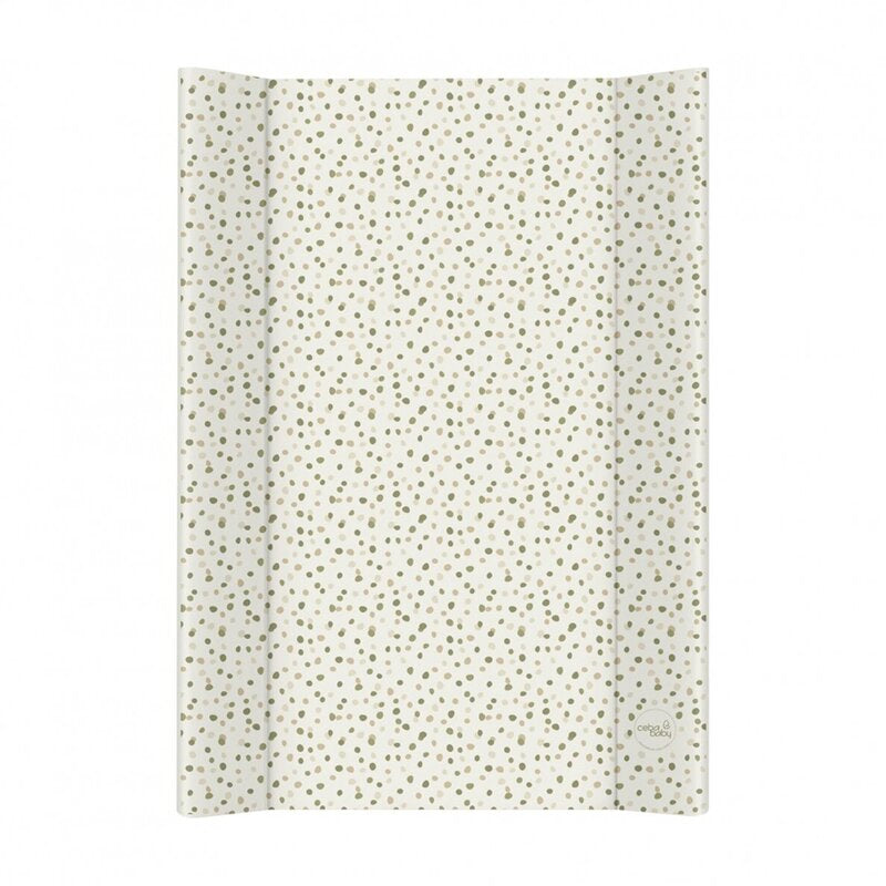 Saltea de infasat, Ceba Baby, Basic, 50x70 cm, Atasabila la patut, Fara BPA, 0 luni+, Spots