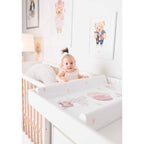 Saltea de infasat, Ceba Baby, Basic, 50x70 cm, Atasabila la patut, Fara BPA, 0 luni+, Mouse