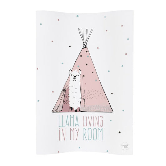 Saltea de infasat, Ceba Baby, Cosy, Moale, 50 x 70 cm, 0-12 luni, Lolly Polly Lama