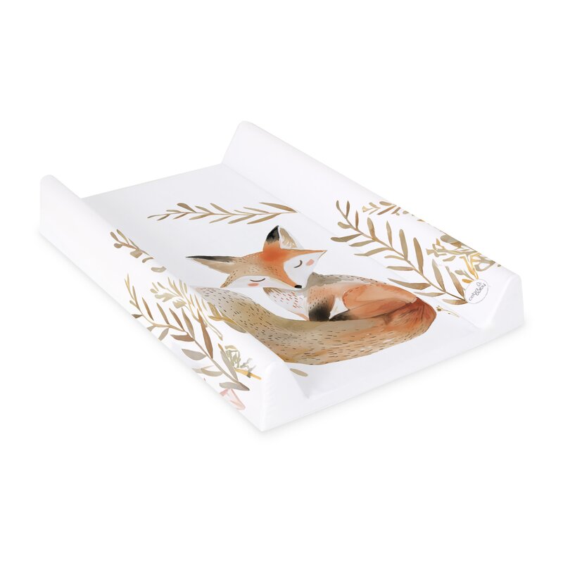 Saltea de Infasat Ceba Baby cu Întăritură 70x50 cm Basic Red Fox