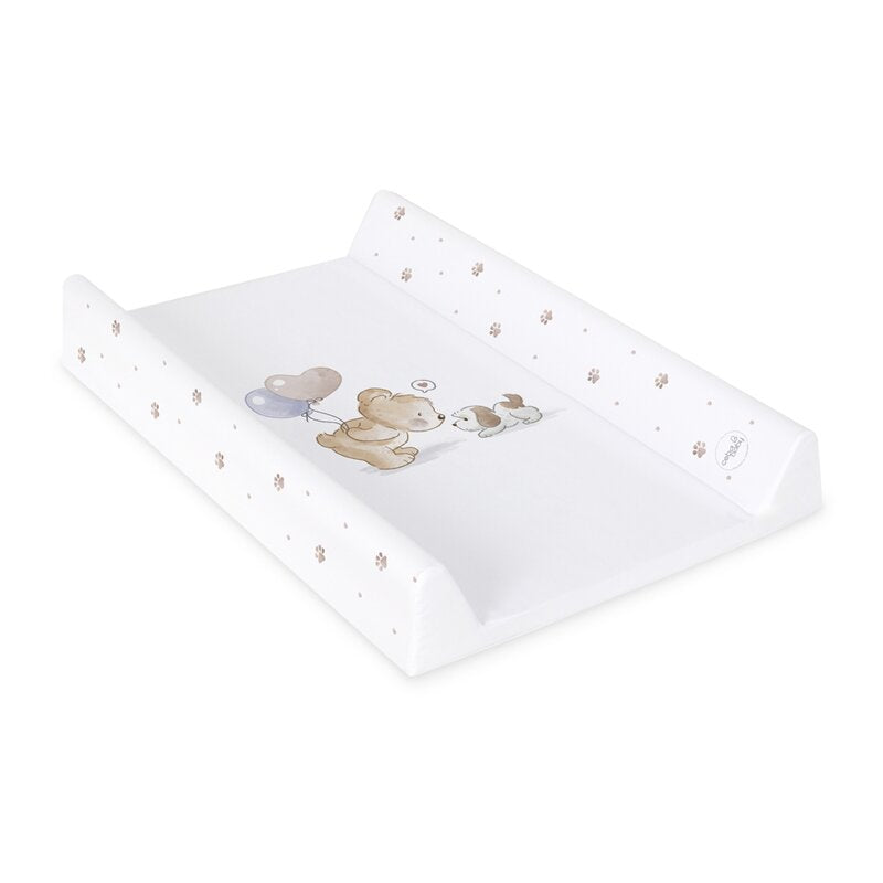 Saltea de infasat, Ceba Baby, Cu Intaritura, Pentru comode, masute de infasat si patuturi, 50x70 cm, Fara BPA, Certificata Oeko-Tex Standard 100, 0 luni+, Ultra Light Friends Forever