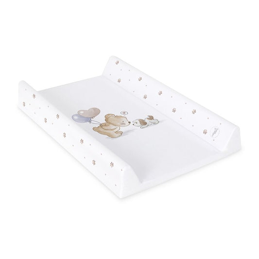 Saltea de infasat, Ceba Baby, Cu Intaritura, Pentru comode, masute de infasat si patuturi, 50x70 cm, Fara BPA, Certificata Oeko-Tex Standard 100, 0 luni+, Ultra Light Friends Forever