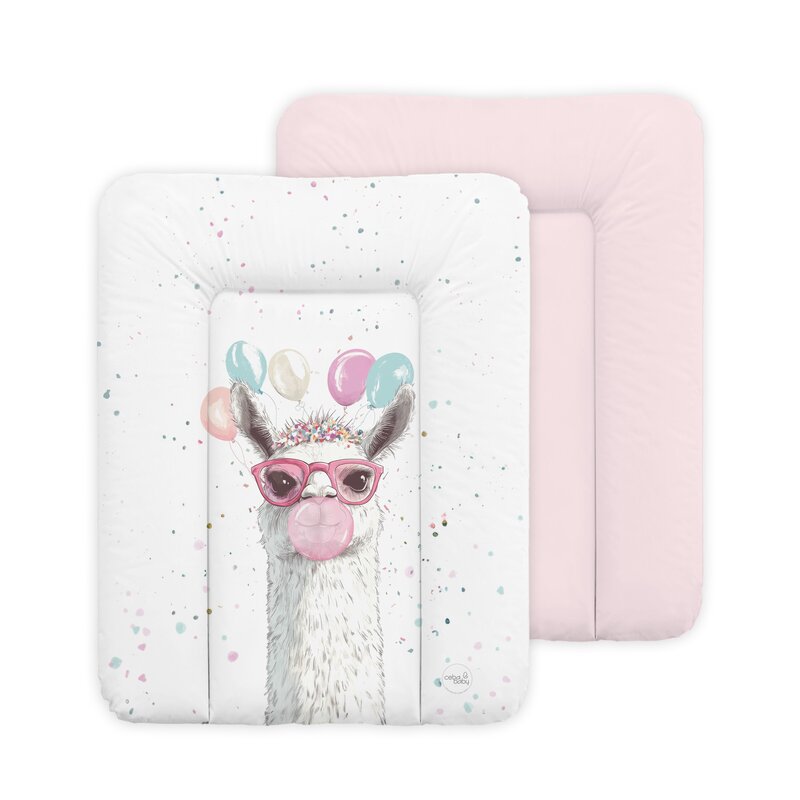 Saltea de Infasat Ceba Baby Moale 70x50 cm Basic Crazy Lama
