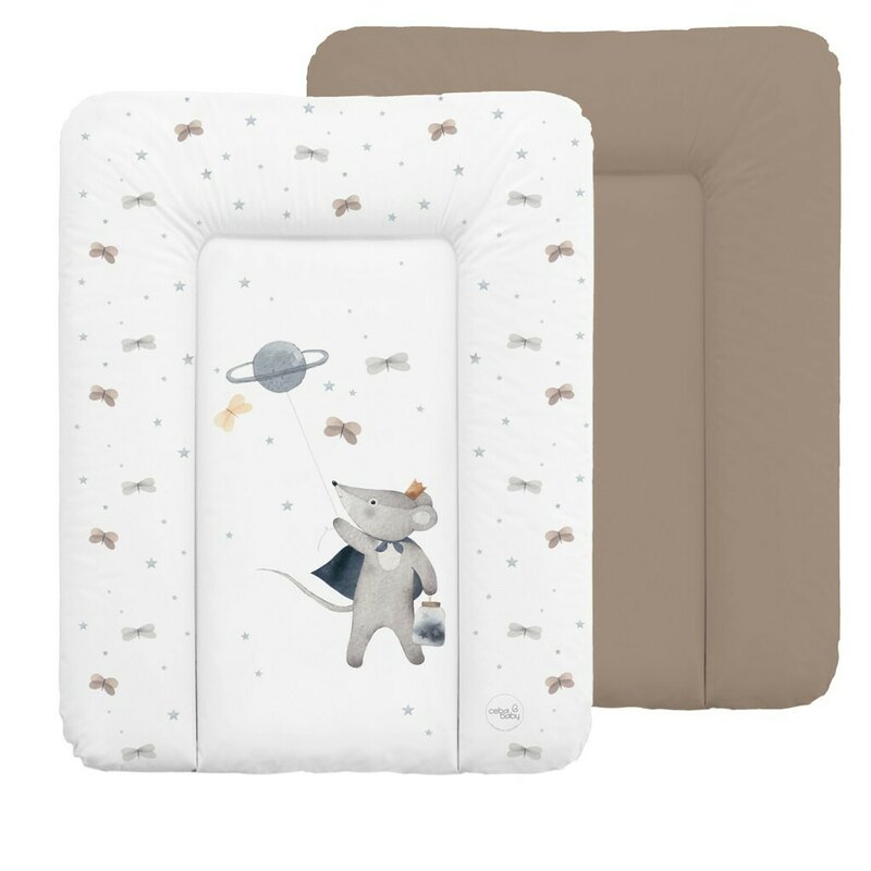 Saltea de Infasat Ceba Baby Moale 70x50 cm Cosmic Mouse