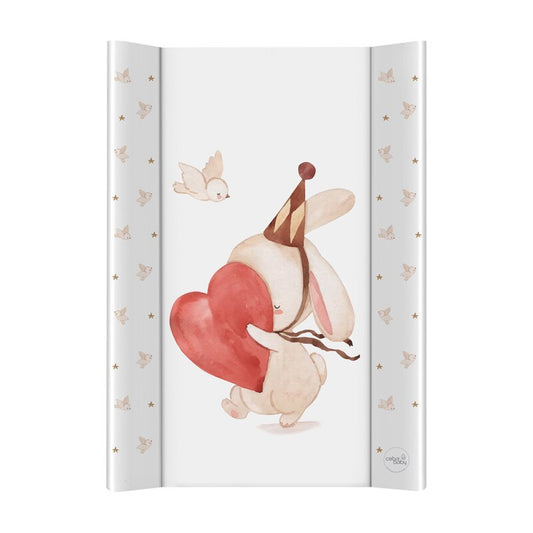 Saltea de infasat, Ceba Baby, Moale, Pentru comode si masute de infasat, 50x70 cm, Fara BPA, Certificata Oeko-Tex Standard 100, 0 luni+, Basic Pierrot