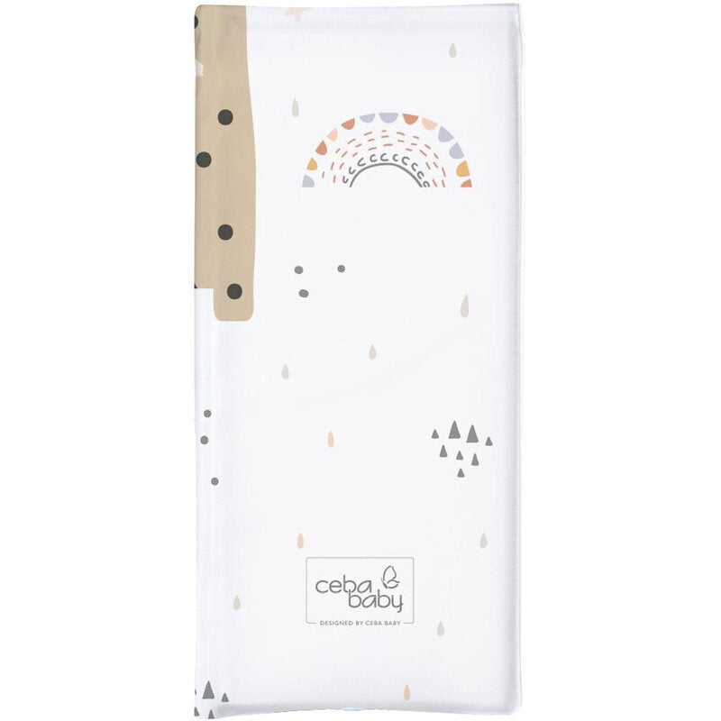 Saltea de infasat, Ceba Baby, Pliabila, 60 x 40 cm, Giraffe