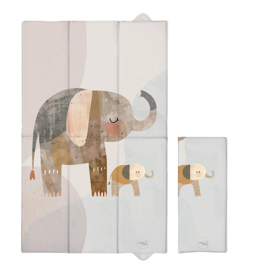 Saltea de Infasat Ceba Baby Pliabilă 80x50 cm Basic Elephant Family