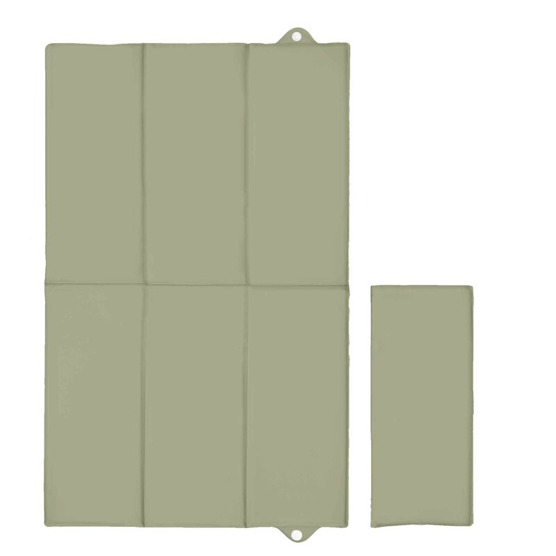 Saltea de infasat, Ceba Baby, Pliabila, 80x50 cm, Suprafata impermeabila, Multifunctionala, Pentru acasa si in deplasari, Basic Thyme