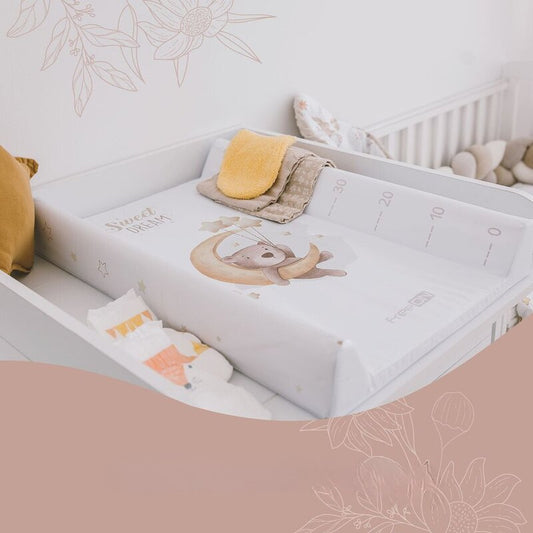 Saltea de infasat, FreeON, cu taliometru, Soft, 70 x 50 cm, Sweet Dream