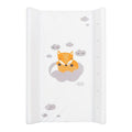 Saltea de infasat New Baby Fox 50x70 cm, Alb – salteaua cu imprimeu cu vulpe