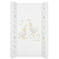 Saltea de infasat New Baby Goose 50x70 cm, Alb – salteaua cu imprimeu cu gâște
