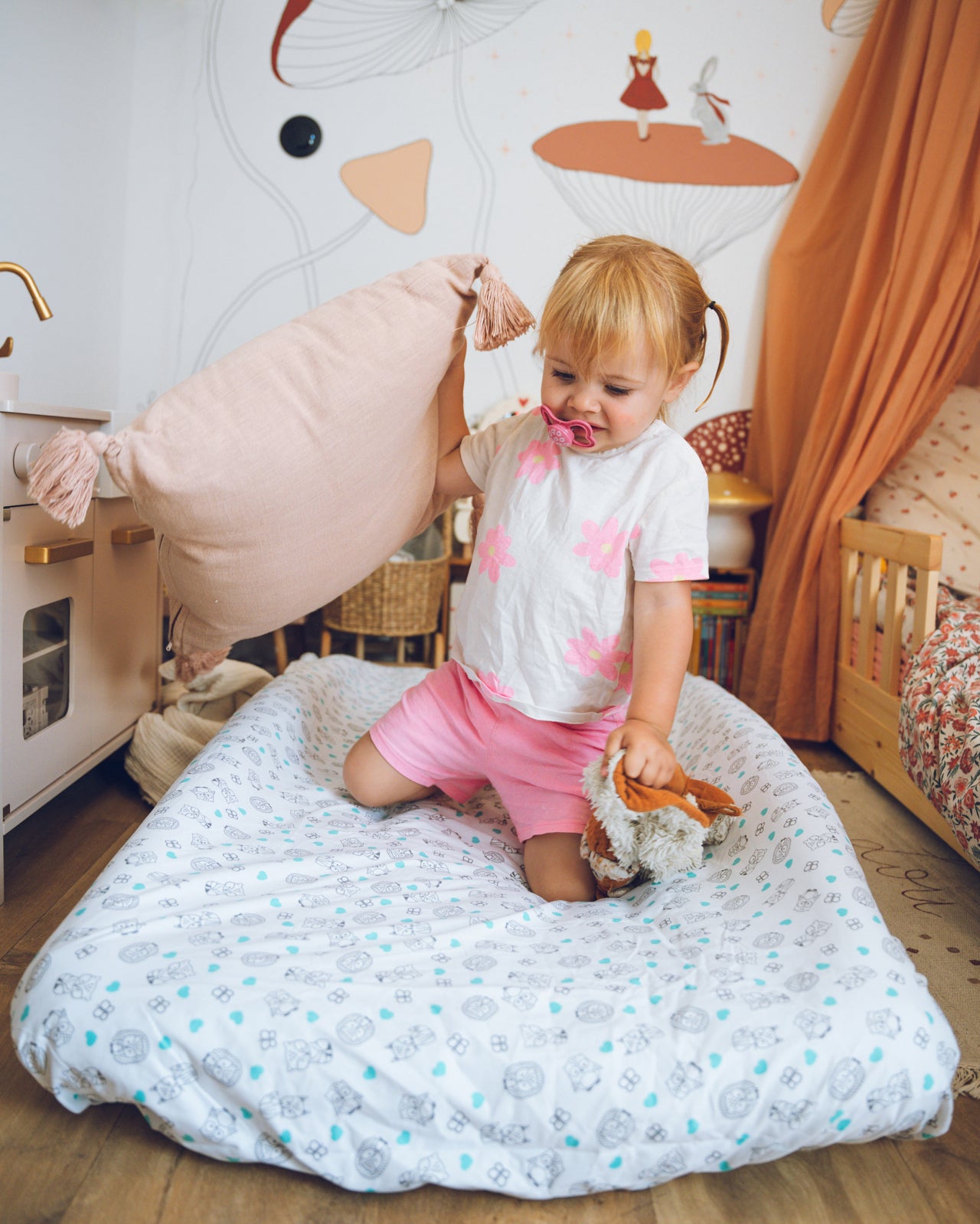 Saltea gonflabilă pentru pat bbluv Mat