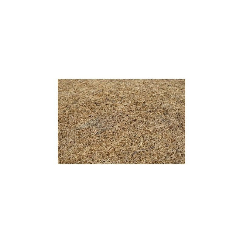 Saltea BabyNeeds Cocos Confort II 120x60x12 cm albă – detaliu al fibrelor de cocos