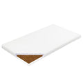 Saltea New Baby Standard cu detaliu al stratului de cocos
