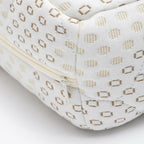 Saltea patut New Baby Classy Visco Cashmere 120x60x11 cm, Alb – detaliu al fermoarului și colțului