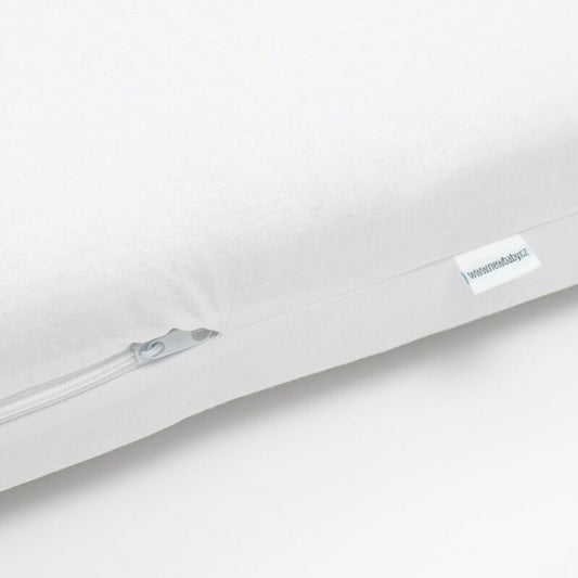 Saltea patut, New Baby, Standard, Din spuma poliuretanica, Cu husa detasabila, Din bumbac, 120x60x6 cm, Alb