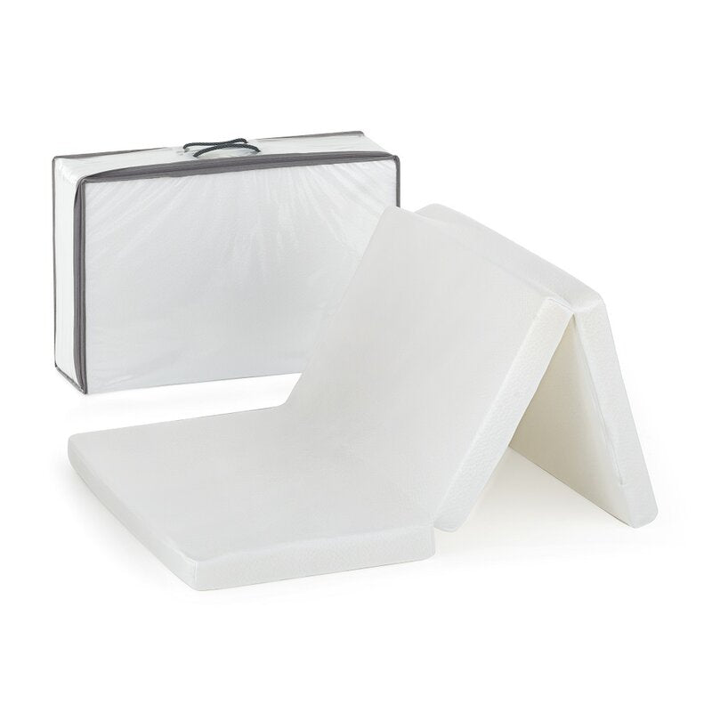 Saltea pliabila Petite&Mars Foldie 120 x 60 x 5 cm cu geanta de transport, imagine 1