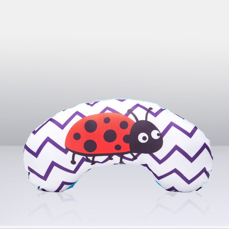 Salteluta interactiva, Lionelo, Anika, Cu jucarii, Oglinda, Perna, Conform cu standardul european de securitate EN71, Multicolor