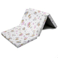 Saltea pliabila New Baby Standard Koala 120x60x5 cm, Roz – salteaua parțial pliată