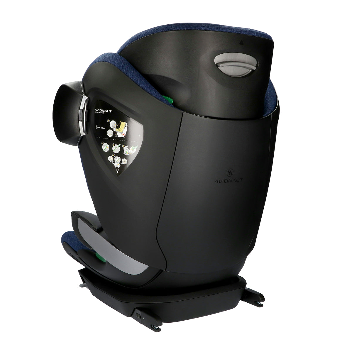 Scaun Auto Avionaut MaxSpace AirFlow Navy i-Size 100-150 cm Ergonomic AGR 3-12 Ani