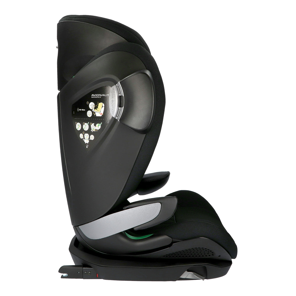 Scaun Auto Avionaut MaxSpace Comfort System Black i-Size 100-150 cm Ergonomic AGR