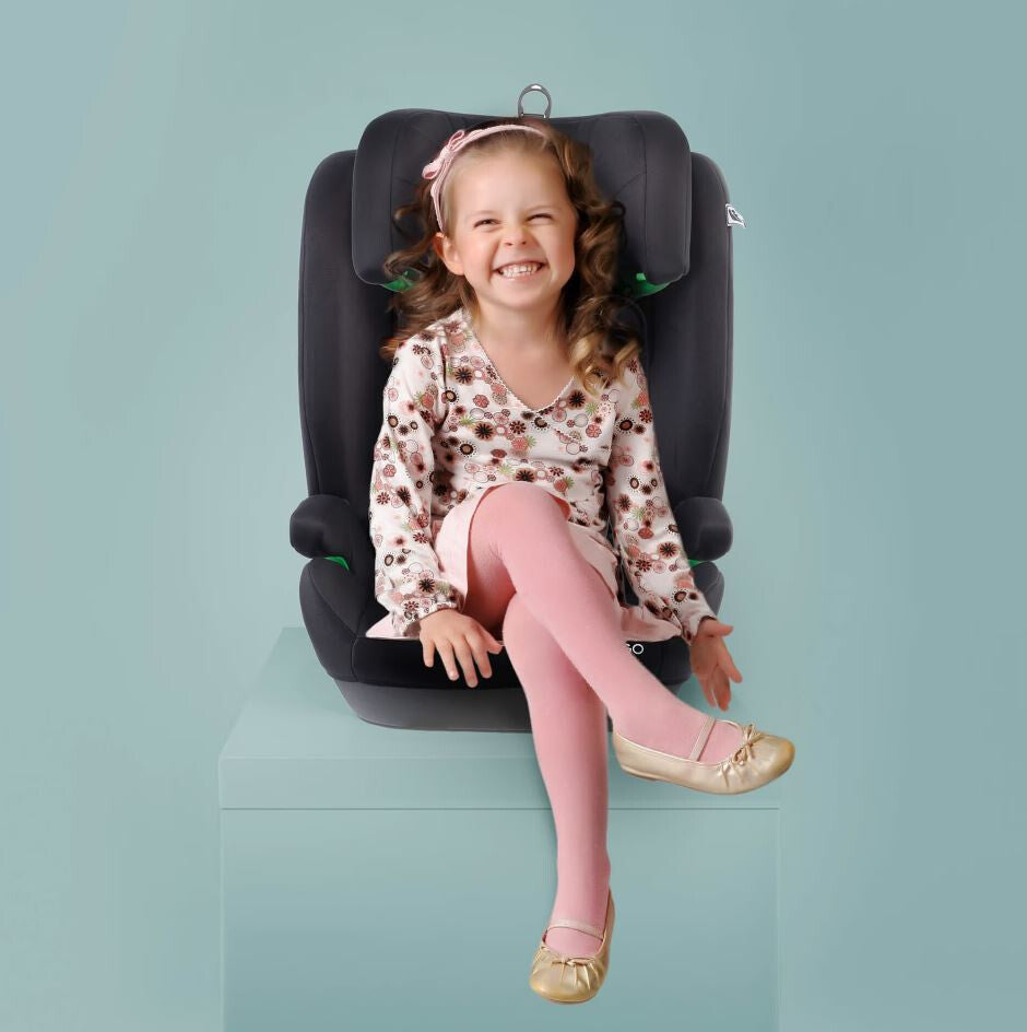 BabyGo - Scaun auto SafeChild2 Black, 100-150 cm, certificat R129