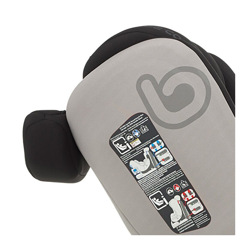 Scaun auto, Be Cool, Easy I-Size, Rotire 360 grade, 40 - 150 cm, 0 - 36 kg, Cu Isofix si Centura Top Tether, Conform cu standardul european de securitate ECE R129, Antracita