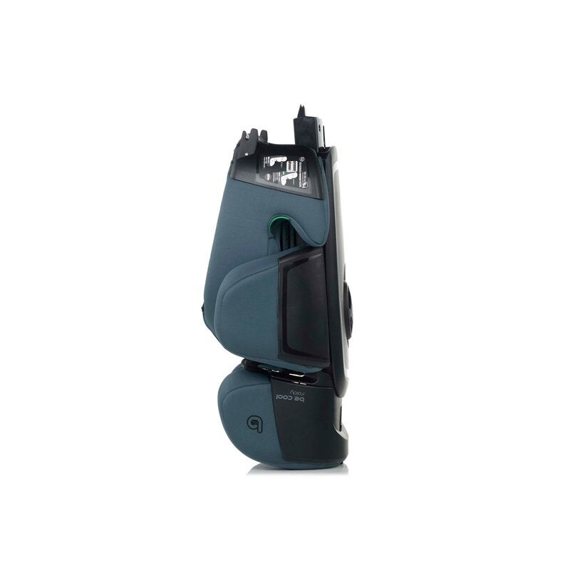 Scaun auto, Be Cool, Foldy, I-Size, Cu sistem isofix, Pliabil, 100-150 cm, 4-12 ani, Conform cu standardul european de securitate ECE R129, Antracit
