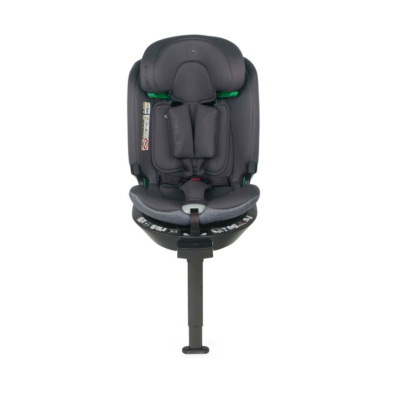 Scaun auto, Be Cool, Wagon I-Size, Rotire 360 grade, 40 - 150 cm, 0 - 36 kg, Cu Isofix si picior stabilizator, Cu protectie laterala de siguranta, Conform cu standardul european de securitate ECE R129, Be Antracita