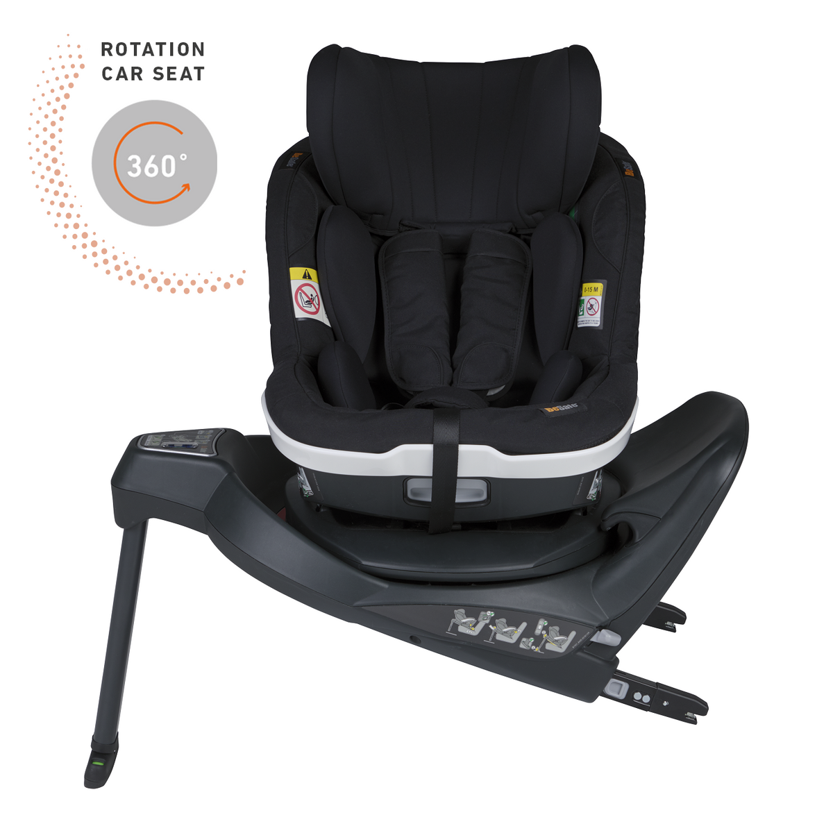 Scaun Auto BeSafe Izi Turn i-Size Rotire 360° ISOFIX (40-105 cm)