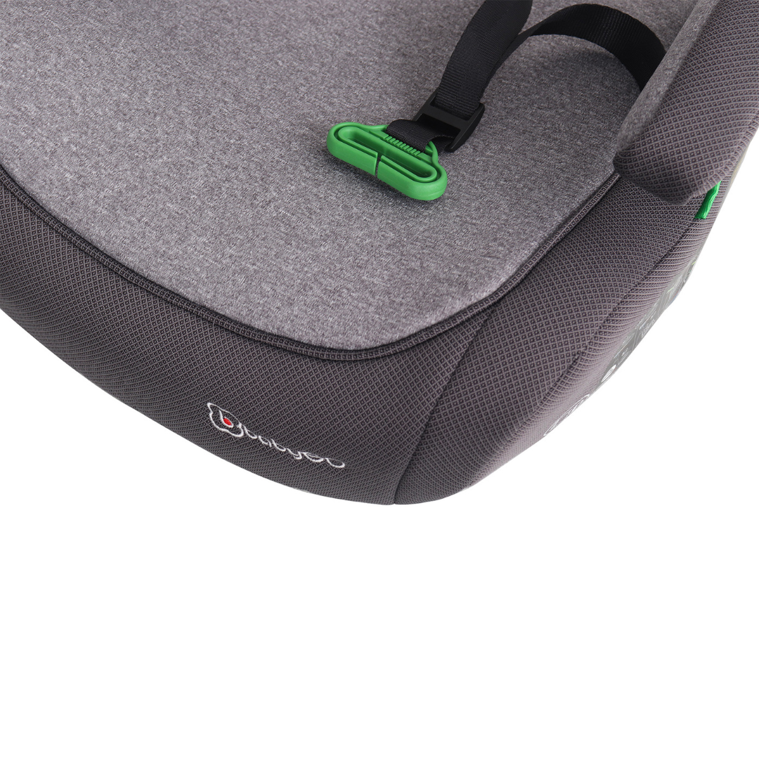 BabyGo - Scaun auto booster Bursa IV Black, 125-150 cm, certificat R129