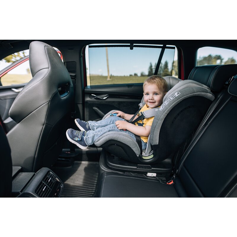 Scaun auto FreeON Trex i-Size 76–150 cm, gri – fotografia 12 a produsului
