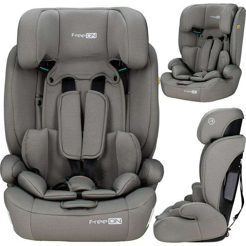 Scaun auto FreeON Uran i-Size 76–150 cm, gri kaki – a doua imagine a produsului