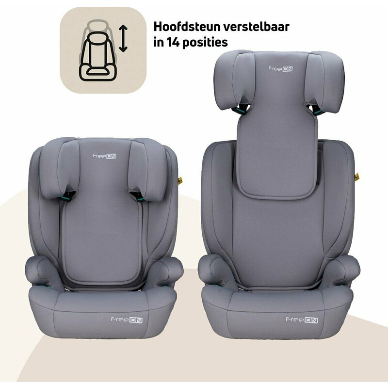 Scaun auto FreeON Vega i-Size 100–150 cm, gri – fotografia 25 a produsului