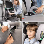 Scaun auto Graco Energi i-Size 2 in 1, Midnight, 76-150 cm