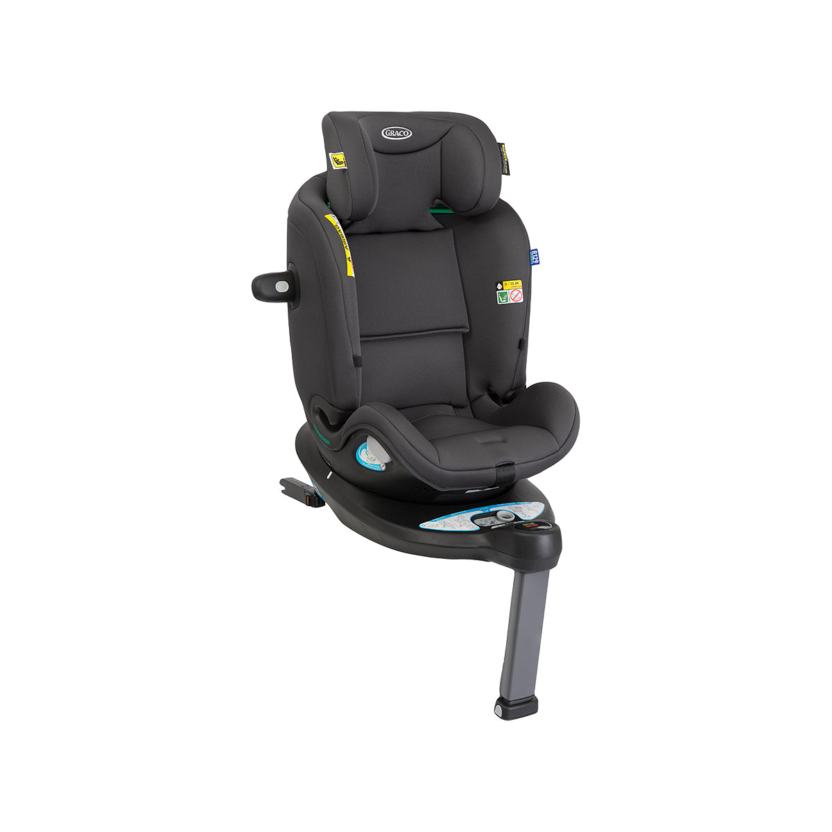 Scaun auto rotativ Graco Turn2Me Grow Iron / Midnight 40-125 cm