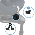 MC SCAUN AUTO MICA 360 PRO I-SIZE - AUTHENTIC TRUFFLE
